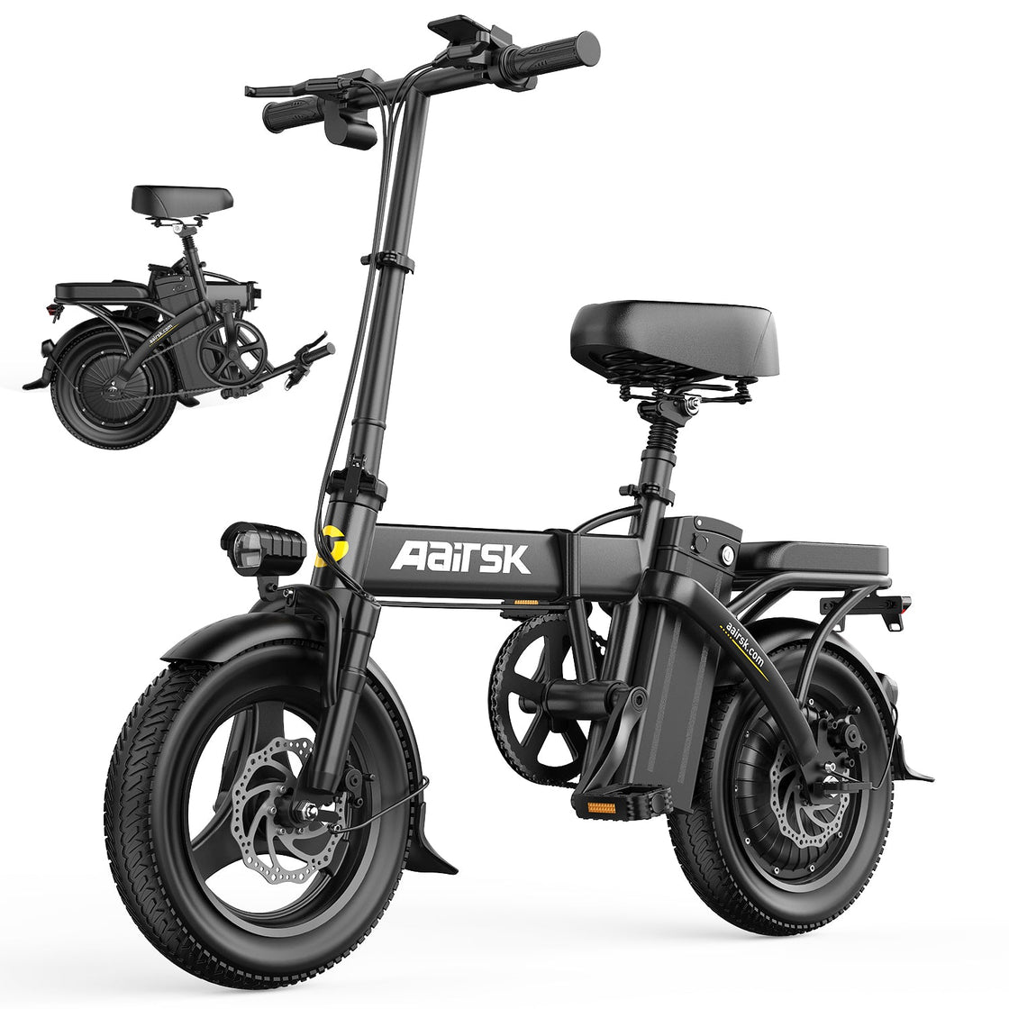 Aairsk F6 Pro 20" Fat Tire Folding E-Bike — US Edition — view 1