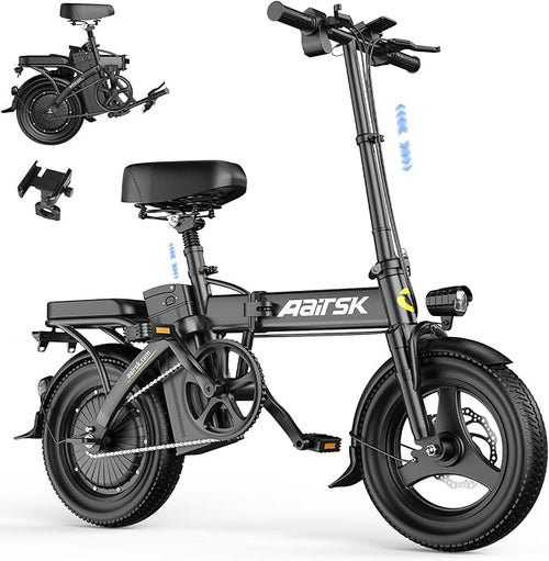 Aairsk F6 Pro 20" Fat Tire Folding E-Bike — US Edition — view 2