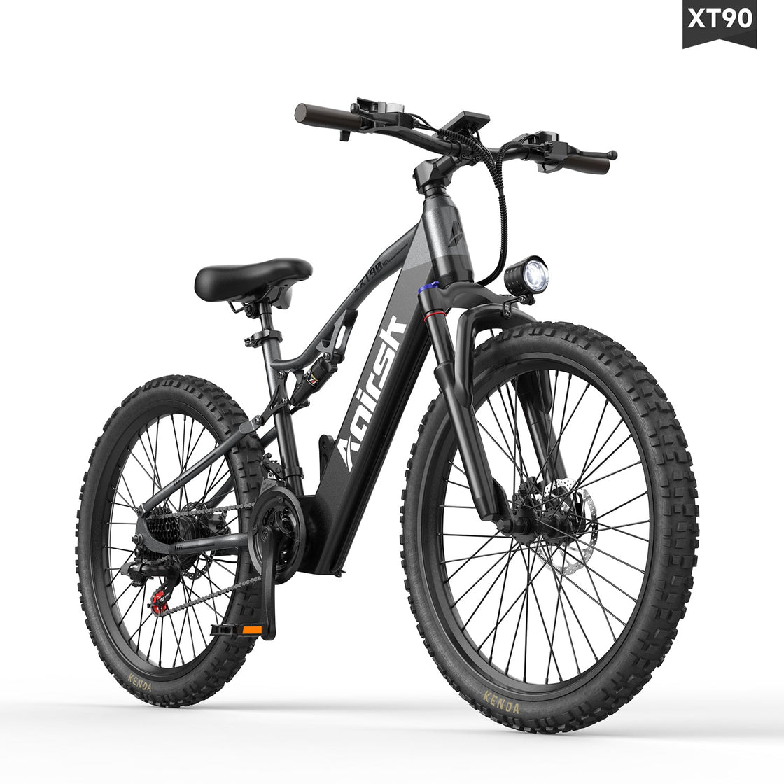 Aairsk XT90 Fat Tire E-Bike — Off-Road Use — view 2