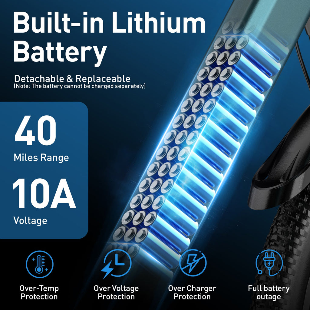 Aairsk GT300 24" Electric Mountain Bike — US Edition — view 6