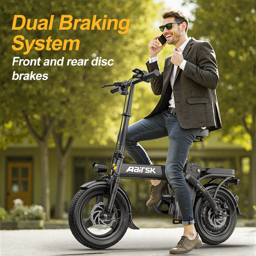 Aairsk F6 Pro 20" Fat Tire Folding E-Bike — US Edition — view 8