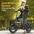 Aairsk F6 Pro 20" Fat Tire Folding E-Bike — US Edition — view 8