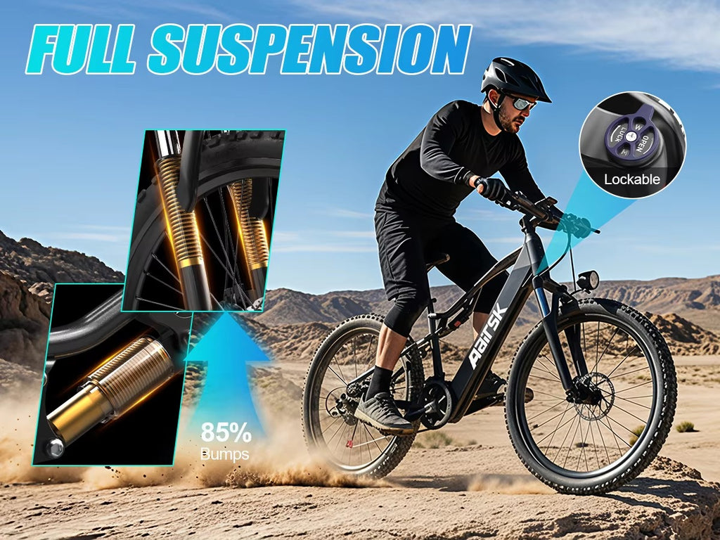 Aairsk XT90 Fat Tire All terrain E-Bike — Built for the Wild. Ready for the Everyday.