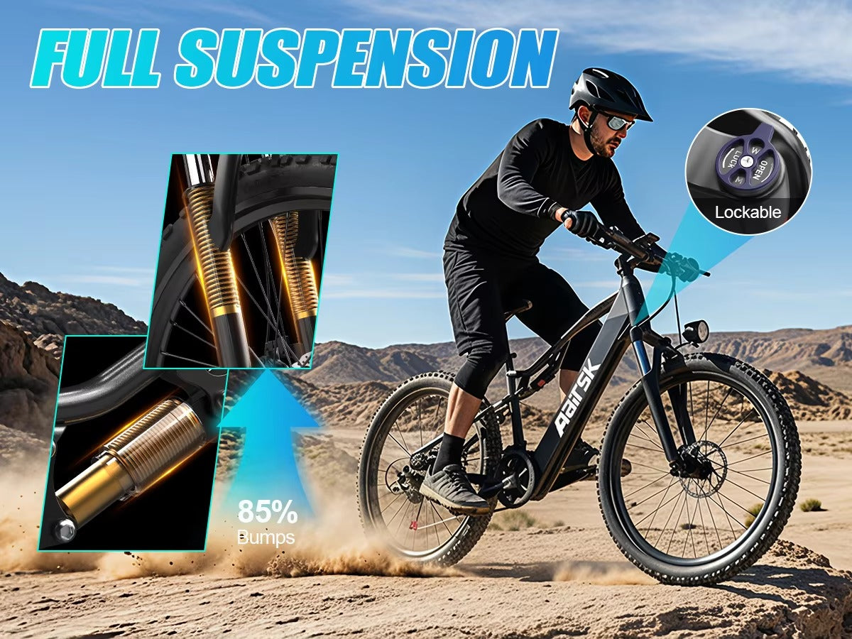 Aairsk XT90 Fat Tire All terrain E-Bike — Built for the Wild. Ready for the Everyday.