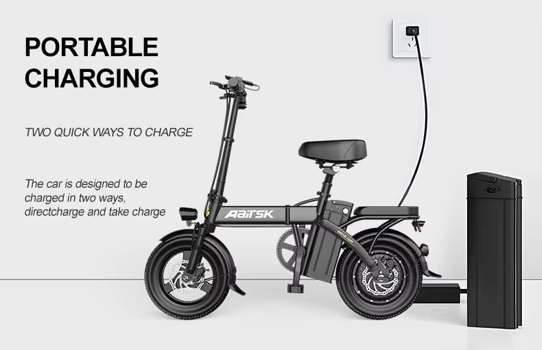 Aairsk F6/F6 Pro 14" Fat Tire Folding E-Bike — US Edition