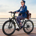 Aairsk GT900 24"/26"  Full Suspension Electric Mountain Bike — US Stock  • Up to 52 km Range • Color LCD & NFC Start