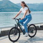 Aairsk GT300 24"/26" Electric Mountain Bike — US Stock  • Up to 52 km Range • Color LCD & NFC Start