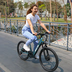 Aairsk GT300 24"/26" Electric Mountain Bike — US Stock  • Up to 52 km Range • Color LCD & NFC Start