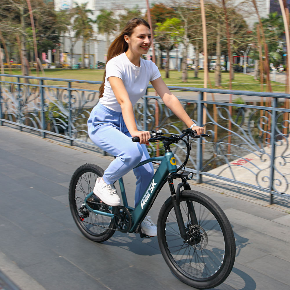 Aairsk GT300 24"/26" Electric Mountain Bike — US Stock  • Up to 52 km Range • Color LCD & NFC Start